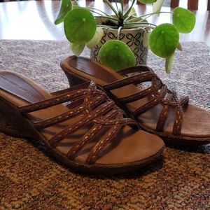 *3 for $25* Montego Bay Club Wedge Sandal Shoes - Size 6.5